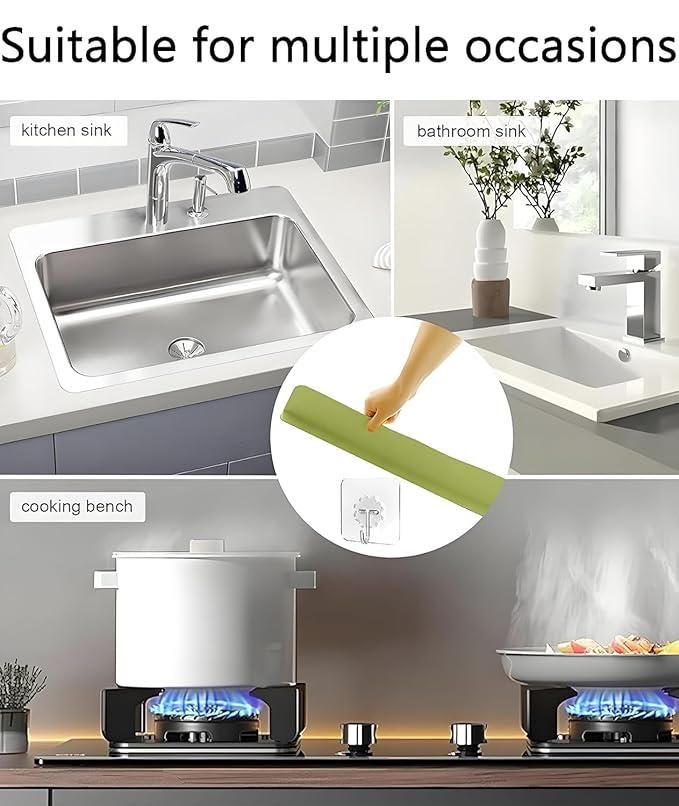 Premium Sink Splash Guard for Kitchen Sink (Buy 1 Get 1 Free Offer)